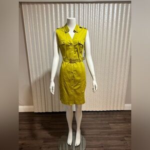 Calvin Klein women’s sleeveless shirt dress